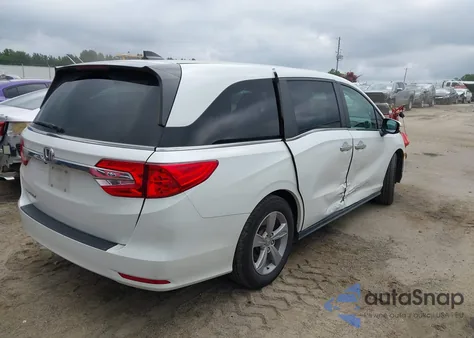 2020 Honda Odyssey Ex z USA, uszkodzony, nr VIN 5FNRL6H59LB072225